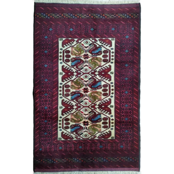 Handmade Persian Tribal Baluch Rug l Bradran Persian Carpets