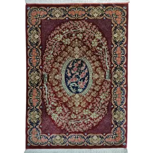 Handmade Persian Qom Silk l Masterpiece l Bradran Persian Carpets