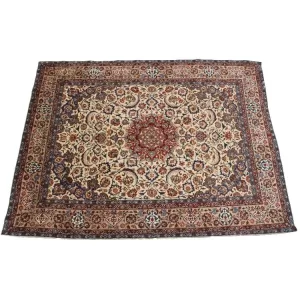 Handmade Persian Mashad l Bradran Persian Carpets