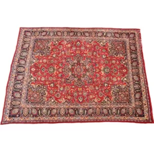 Handmade Persian Mashad l Bradran Persian Carpets