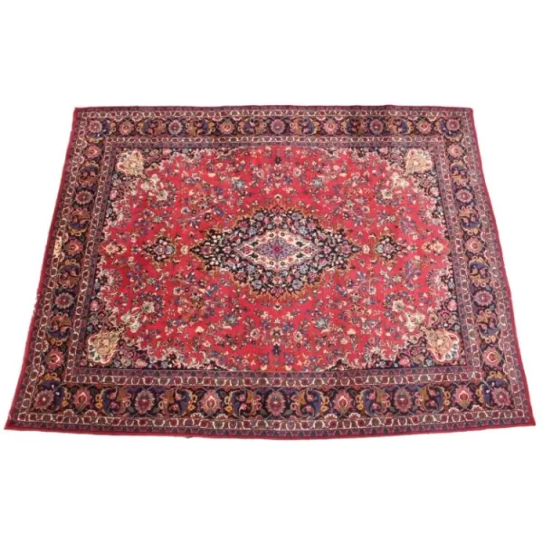 Handmade Persian Mashad l Bradran Persian Carpets