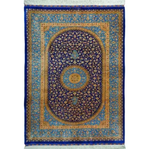 Handmade Persian Qom Silk l Masterpiece l Bradran Persian Carpets