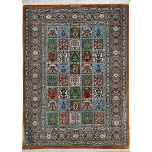 Handmade Persian Qom Silk l Masterpiece l Bradran Persian Carpets