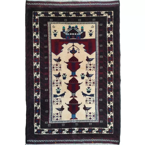 Handmade Persian Baluch Tribal rugs l Bradran Persian Carpets