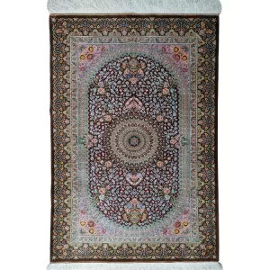 Handmade Persian Qom Silk l Masterpiece l Bradran Persian Carpets