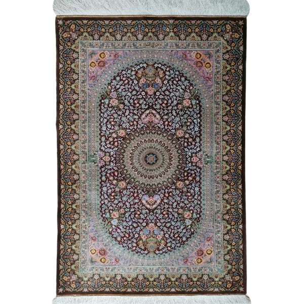 Handmade Persian Qom Silk l Masterpiece l Bradran Persian Carpets