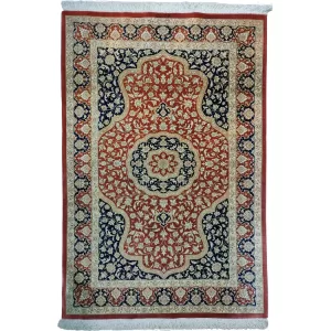 Handmade Persian Qom Silk l Masterpiece l Bradran Persian Carpets