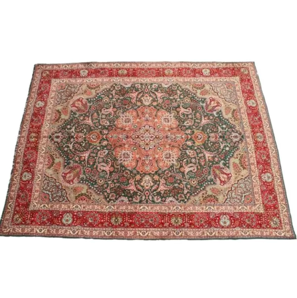 Investment-grade handmade Tabriz carpet with increasing value