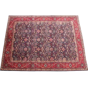 Authentic Tabriz rug with a rich history