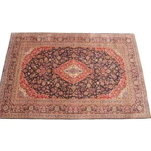 Authentic Persian rug, antique charm, adds character to your home