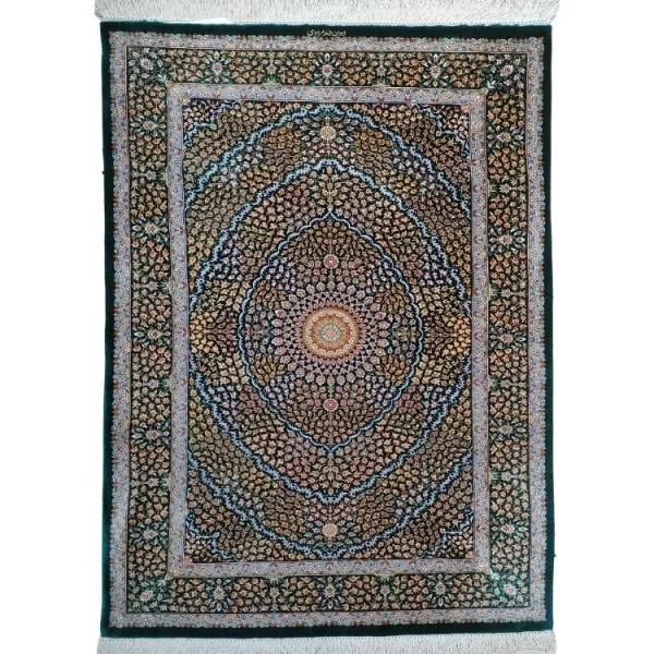 Handmade Persian Qom Silk l Masterpiece l Bradran Persian Carpets