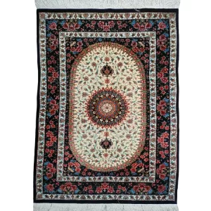 Handmade Persian Qom Silk l Masterpiece l Bradran Persian Carpets