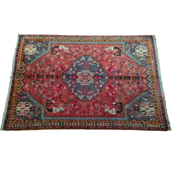 Handmade Persian Tribal Qashqai Rug l Bradran Persian Carpets