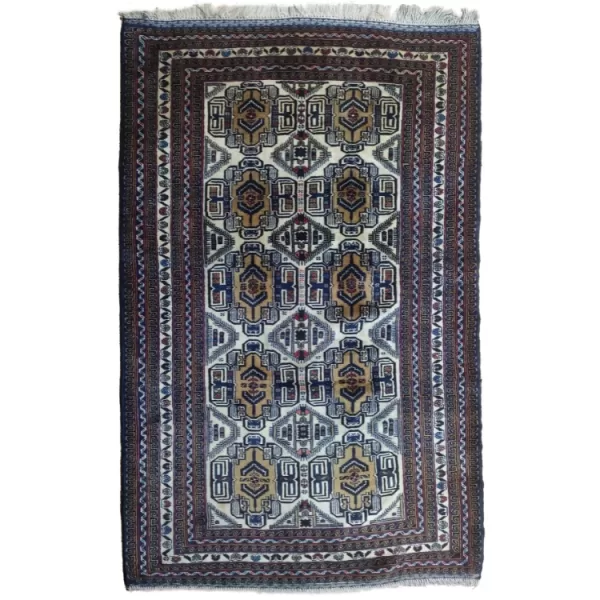 Handmade Persian Tribal Baluch Rug l Bradran Persian Carpets