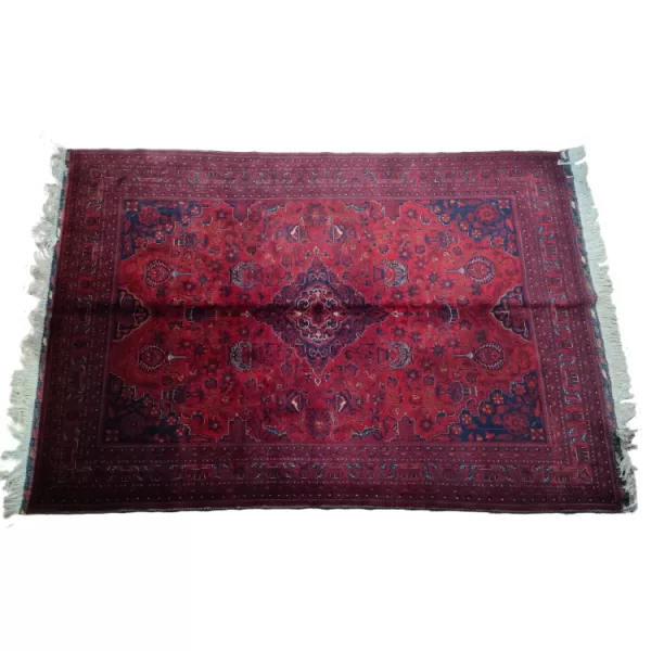 Handmade Persian Afghan Rug l Bradran Persian Carpets