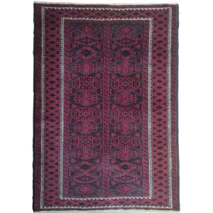 Handmade Persian Tribal Baluch Rug l Bradran Persian Carpets