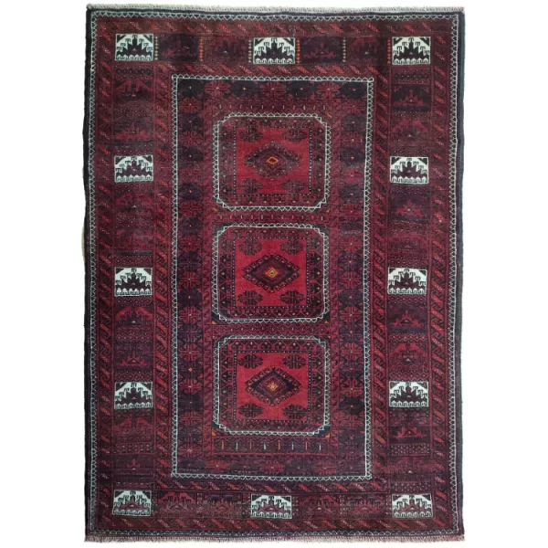 Handmade Persian Tribal Baluch Rug l Bradran Persian Carpets