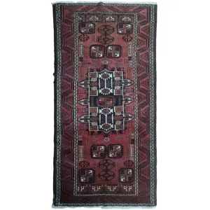 Handmade Persian Tribal Baluch Rug l Bradran Persian Carpets