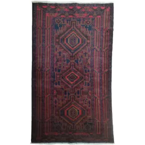 Handmade Persian Tribal Baluch Rug l Bradran Persian Carpets