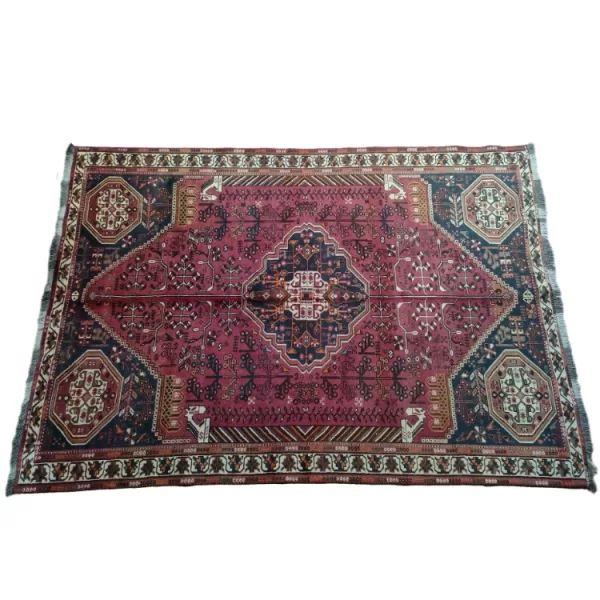 Handmade Persian Tribal Qashqai Rug l Bradran Persian Carpets