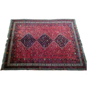 Handmade Persian Tribal Qashqai Rug l Bradran Persian Carpets