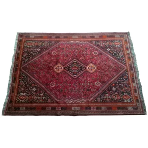 Handmade Persian Tribal Qashqai Rug l Bradran Persian Carpets