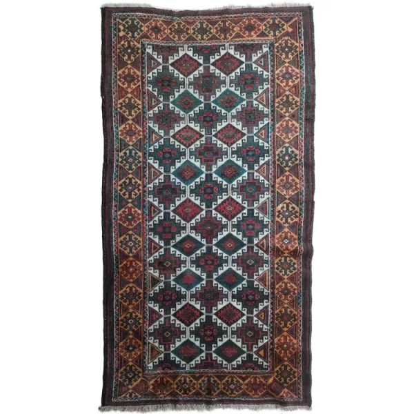 Handmade Persian Tribal Baluch Rug l Bradran Persian Carpets