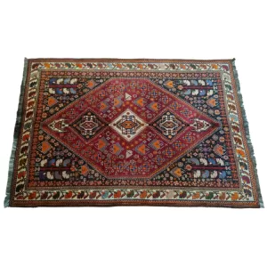 Handmade Persian Tribal Qashqai Rug l Bradran Persian Carpets