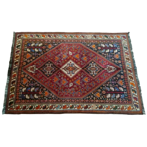 Handmade Persian Tribal Qashqai Rug l Bradran Persian Carpets