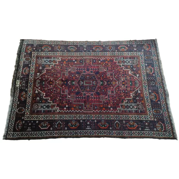 Handmade Persian Tribal Qashqai Rug l Bradran Persian Carpets