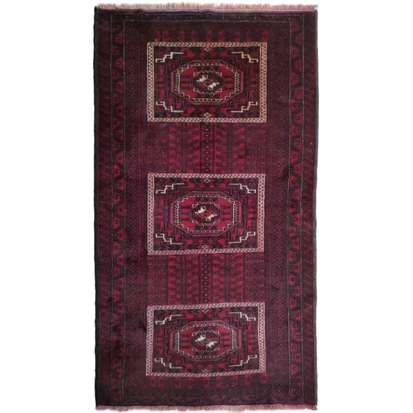 Handmade Persian Tribal Baluch Rug l Bradran Persian Carpets