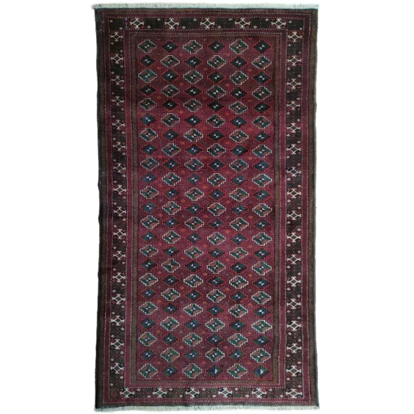 Handmade Persian Tribal Baluch Rug l Bradran Persian Carpets