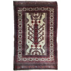 Handmade Persian Tribal Baluch Rug l Bradran Persian Carpets