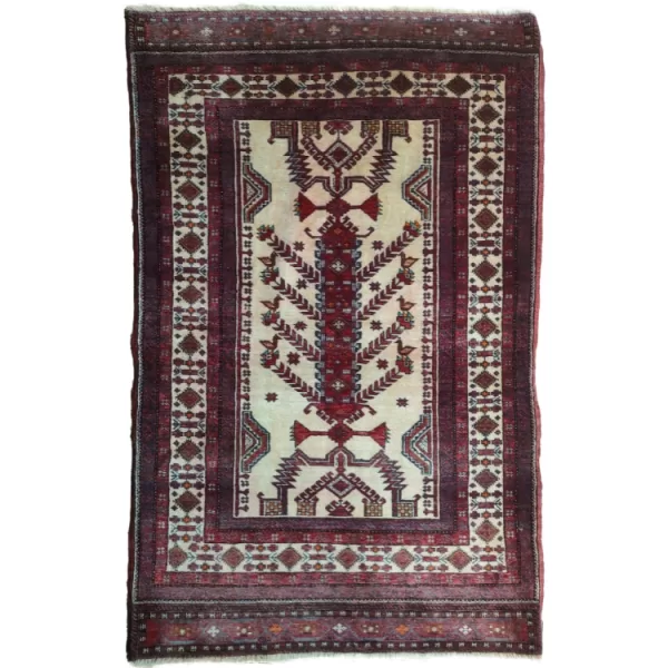 Handmade Persian Tribal Baluch Rug l Bradran Persian Carpets