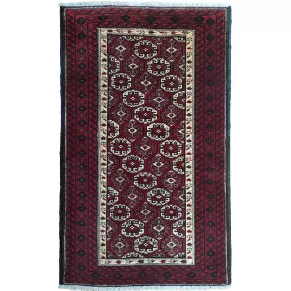 Handmade Persian Tribal Baluch Rug l Bradran Persian Carpets