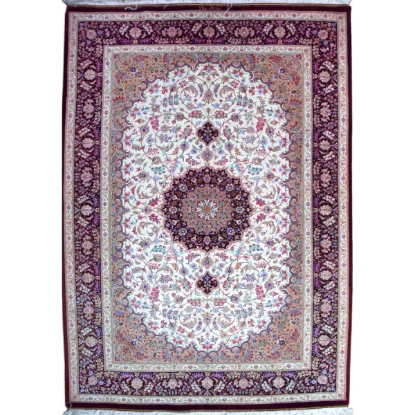 Bradran Persian Carpets: Premium Handmade Qom Silk Rug