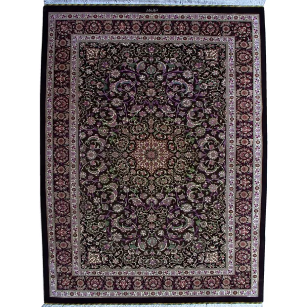 Handmade Persian Qom Silk Rug from Bradran: Pure Luxury