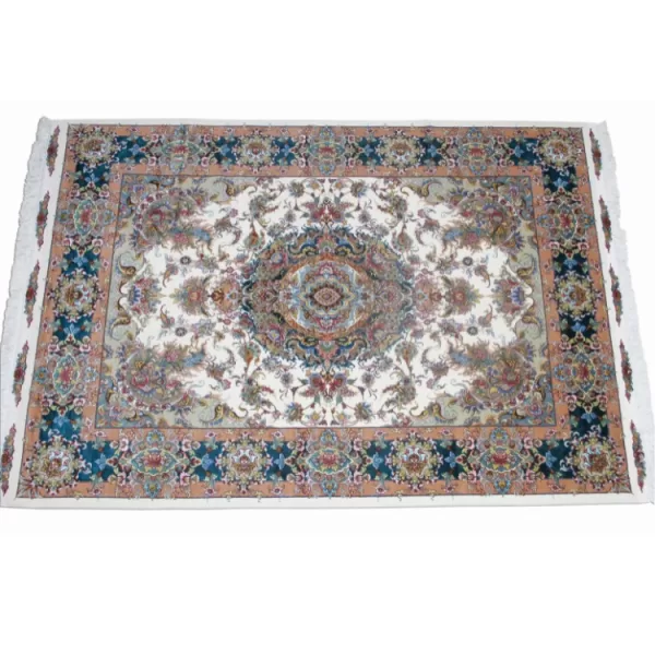 Persian Tabriz Area Rug: Handmade Luxury by Bradran