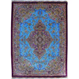 Bradran Persian Carpets Presents: Handmade Qom Silk Rug