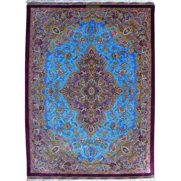 Bradran Persian Carpets Presents: Handmade Qom Silk Rug