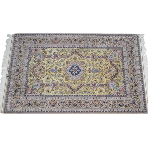 Persian Isfahan Area Rug: Handmade Luxury by Bradran