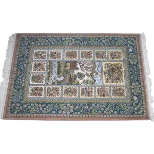 Bradran Carpets: Elegant Persian Isfahan Area Rug, Handmade