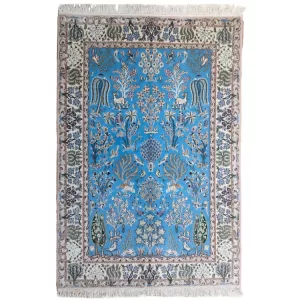 Luxury Handmade Nain Area Rug from Bradran Persian Carpets