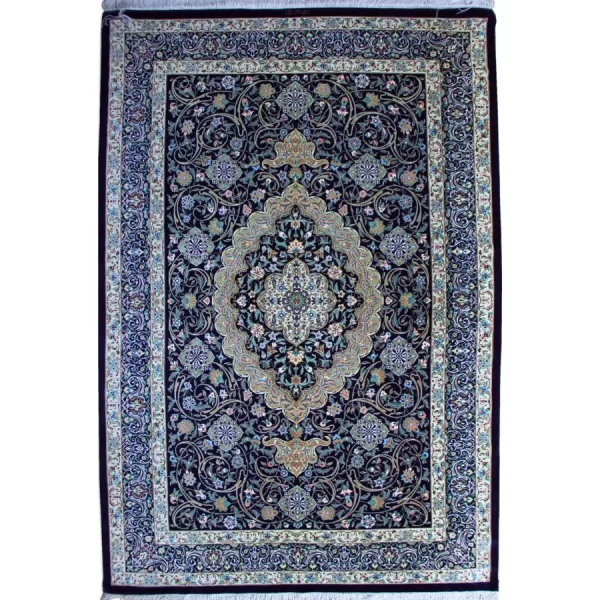 Luxury handmade Persian rug made of premium silk