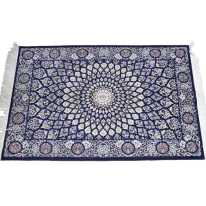 Handmade Persian Nain Area Rug by Bradran Carpets