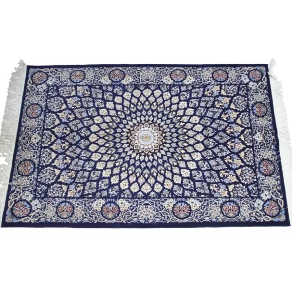 Handmade Persian Nain Area Rug by Bradran Carpets