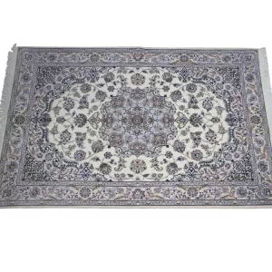 Handmade Persian Nain Area Rug by Bradran Carpets