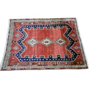 Luxury Handmade Afshar Tribal Rug from Bradran Persian Carpets