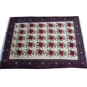 Persian Tribal Afshar Rug: Handmade Luxury by Bradran