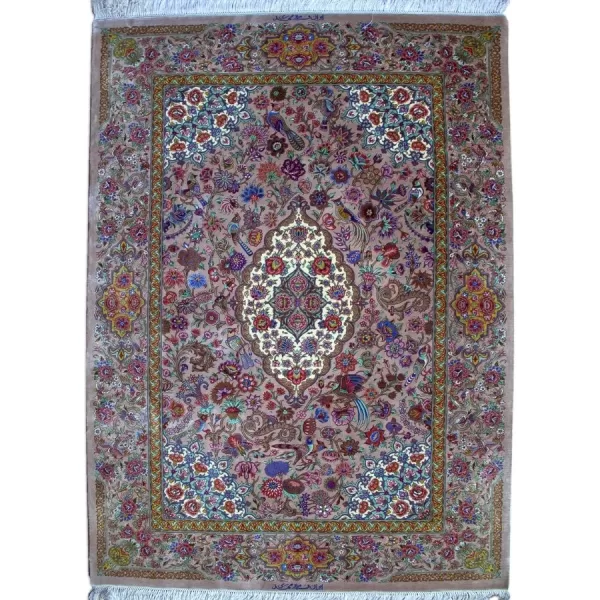 Persian Qom Silk Rug – Handmade Luxury by Bradran